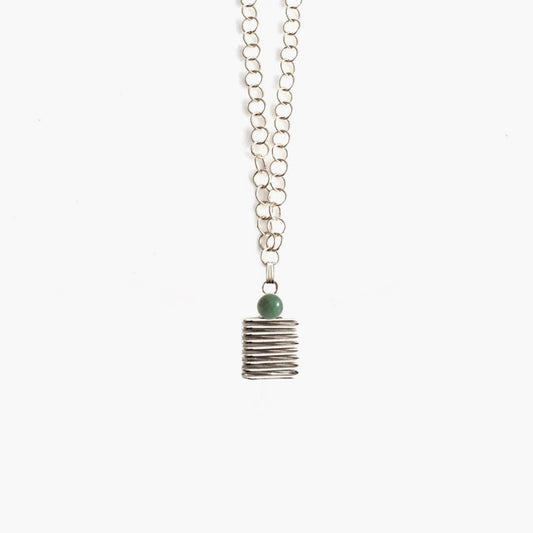 Jade Flask Pendant Necklace