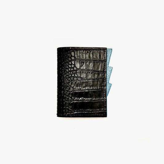 Mercury Card Bifold- Black/Steel